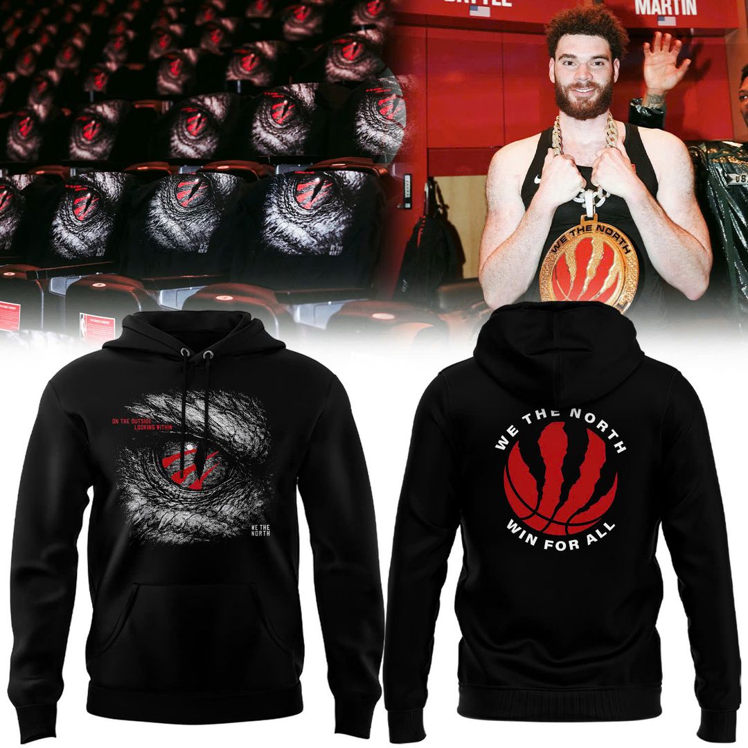 2026 Toronto Raptors Playoffs We The North Win For All Hoodie