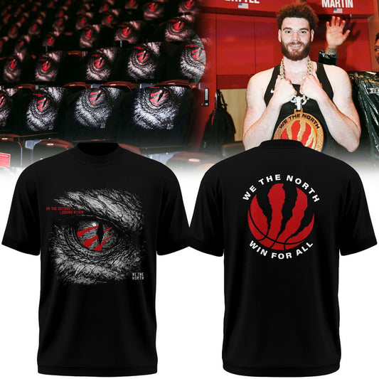 2026 Toronto Raptors Playoffs We The North Win For All T-Shirt