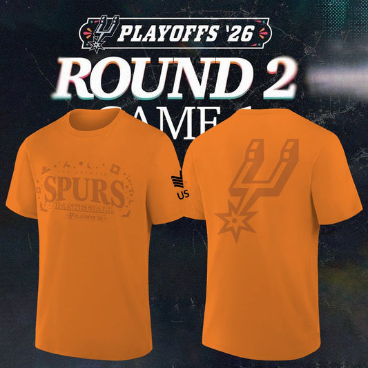 San Antonio Spurs Playoff T-shirt (Round 2)