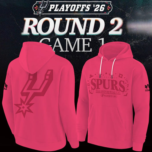 San Antonio Spurs Playoff Hoodie (Round 2)