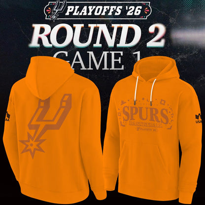 San Antonio Spurs Playoff Hoodie (Round 2)