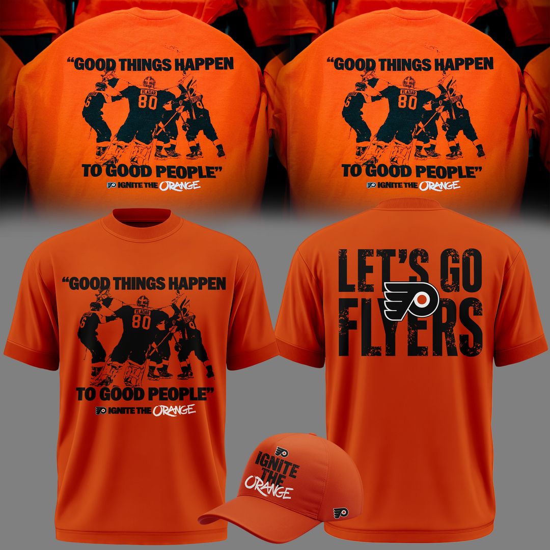 Limited edition "GOOD THINGS HAPPEN TO GOOD PEOPLE" T-shirt