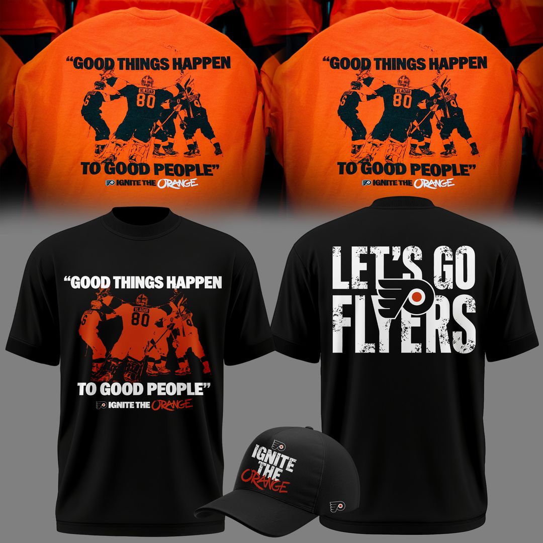 Limited edition "GOOD THINGS HAPPEN TO GOOD PEOPLE" T-shirt