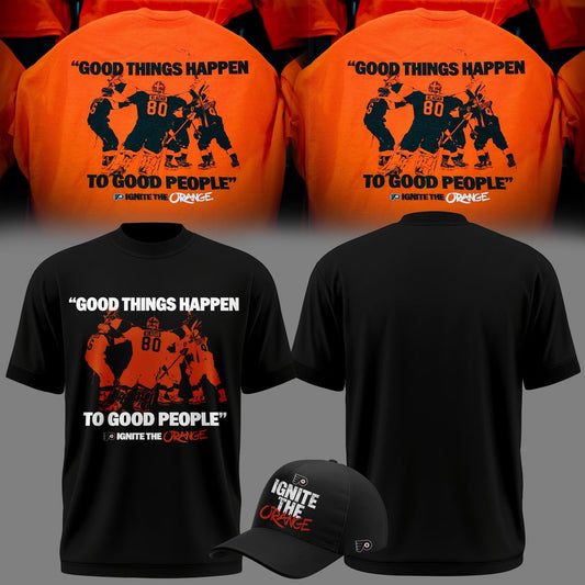 Limited edition "GOOD THINGS HAPPEN TO GOOD PEOPLE" T-shirt