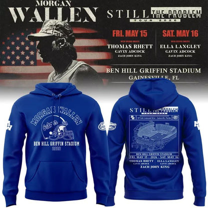 Limited edition Morgan Wallen x Florida Gators Football Hoodie