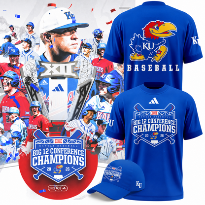 Kansas Baseball Big 12 champions 2026 Shirt