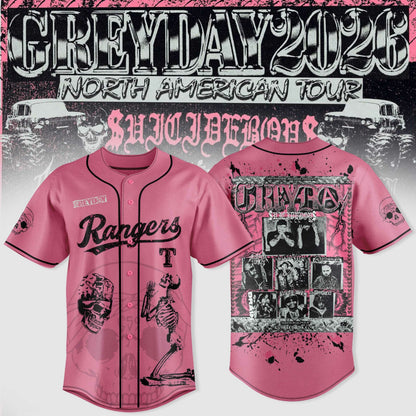 All Team MLB X $uicideboy$ Greyday 2026 “ North American Tour Jersey