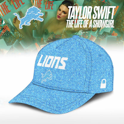 Detroit Lions x Taylor Swift The Life of a Showgirl Album Limited Editions 2025 Hoodie