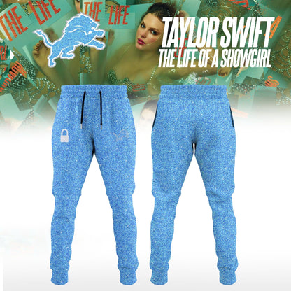 Detroit Lions x Taylor Swift The Life of a Showgirl Album Limited Editions 2025 Hoodie