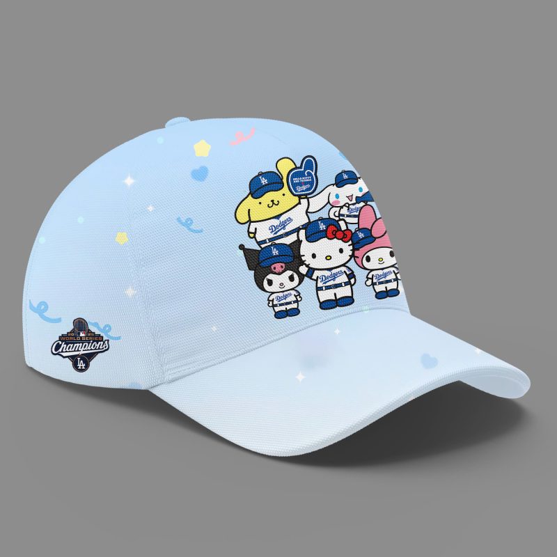 2025 HELLO KITTY x DODGERS CHAMPIONS Zip Hoodie