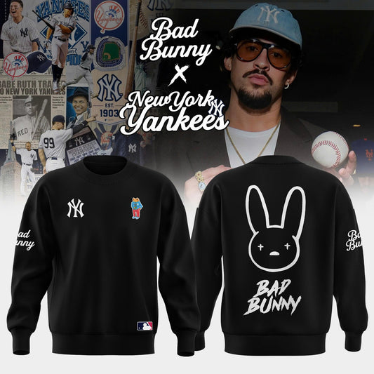 Bad Bunny x New York Yankees Sweatshirt 2025