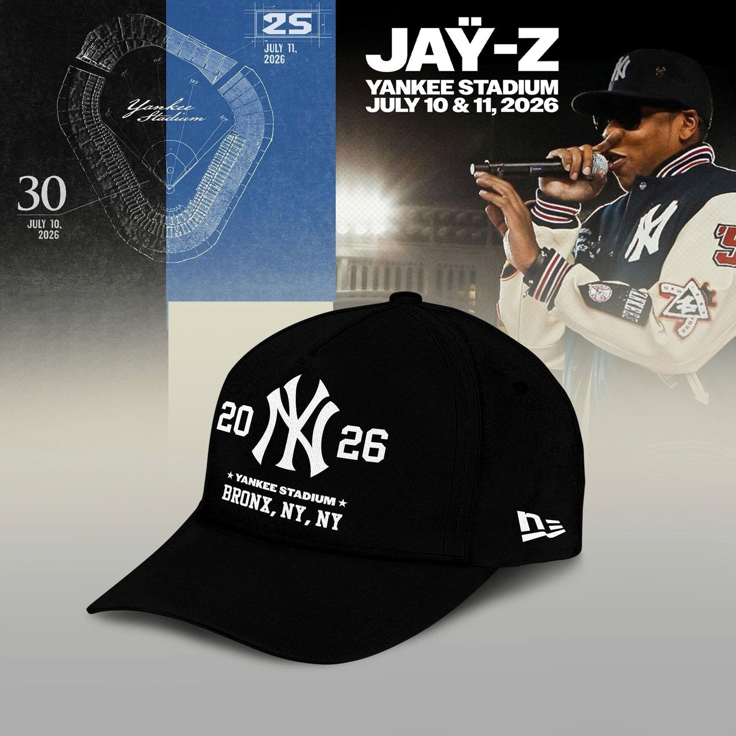 NYY x Jay-Z Hometown Show 2026 Limited Edition Jersey