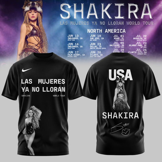Las Mujeres Ya No Lloran World Tour 2026 Edition Tee