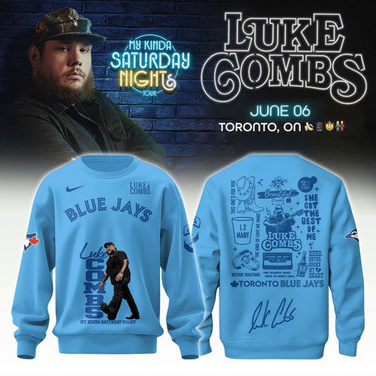 Toronto Blue Jays x LC My Kinda Saturday Night Tour 2026 Limited Edition Sweatshirt