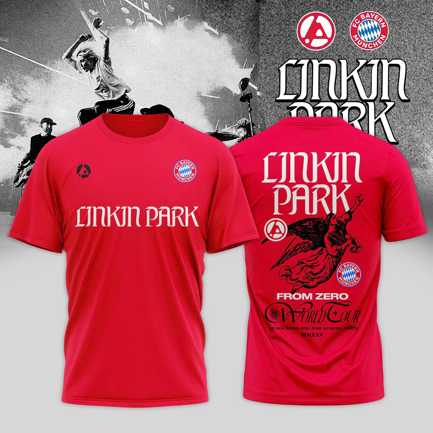 FC Bayern München x LK From Zero Welttournee 2026 T-Shirt