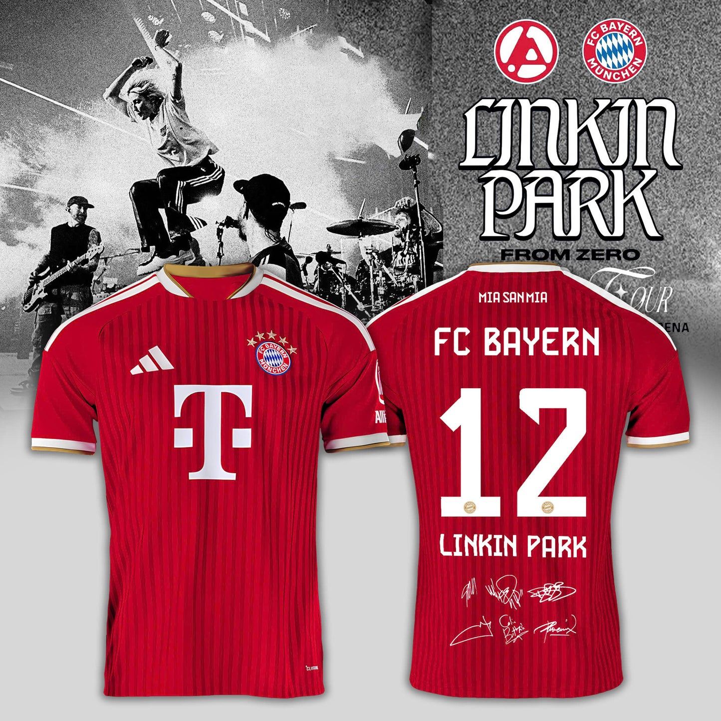 FC Bayern München x LK From Zero Welttournee 2026 Signature Home Jersey
