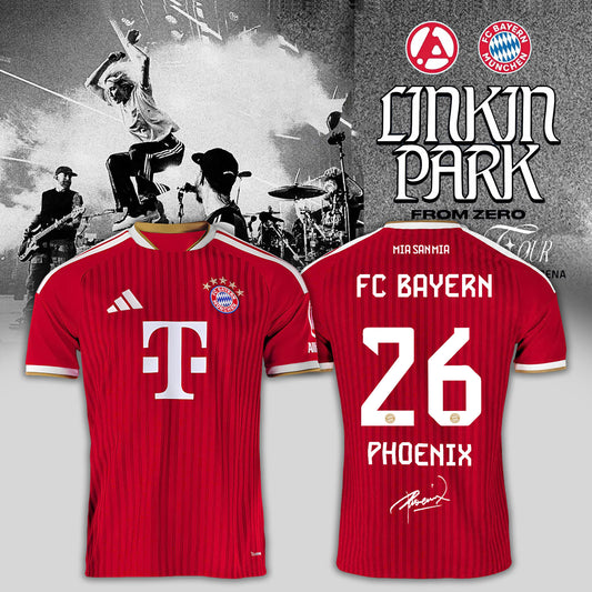 FC Bayern München x LK From Zero Welttournee 2026 Signature Home Dave Farrell Jersey