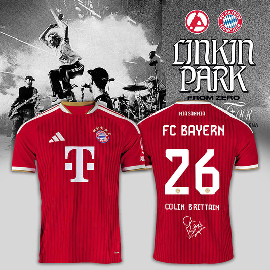 FC Bayern München x LK From Zero Welttournee 2026 Signature Home Colin Brittain Jersey